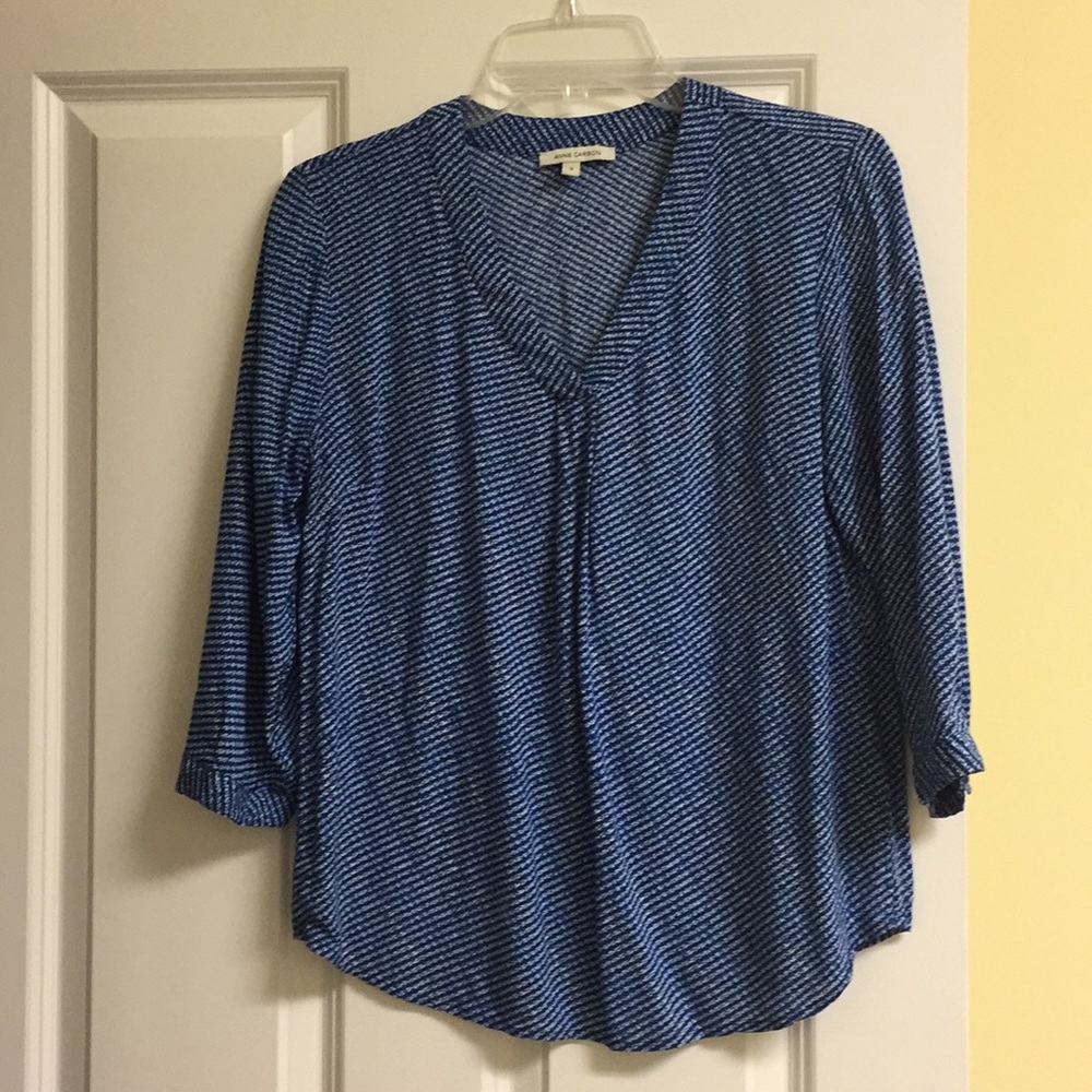 Anne Carson 3/4 sleeve blouse